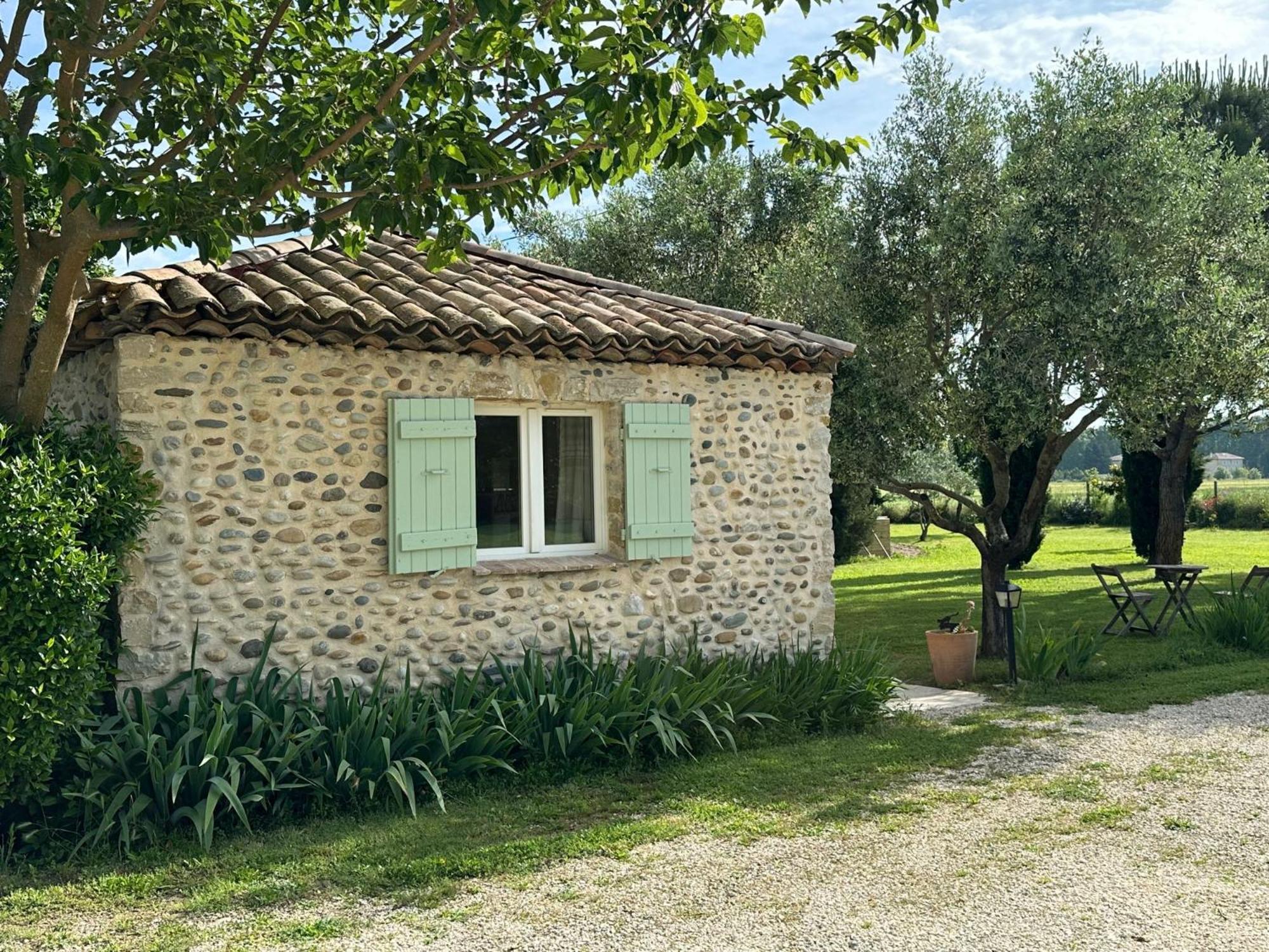 Maisonnette Independante Au Calme Dans Un Grand Jardin Châteauneuf-du-Rhône Exterior foto